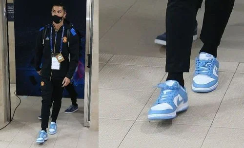 Dunk Low UNC tăng giá chóng mặt sau cuộc họp báo của Cristiano Ronaldo | KICKSPLANET