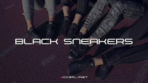 Điểm danh những mẫu giày Sneaker nam đen đẹp, phù hợp với mọi outfit | KICKSPLANET