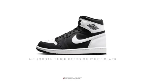 Air Jordan 1 Retro High OG 'Black White' sẽ ra mắt tháng 2/2024 | KICKSPLANET