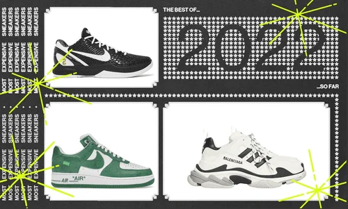 Bảng xếp hạng top 10 những đôi giày đắt nhất trong năm 2022? | KICKSPLANET