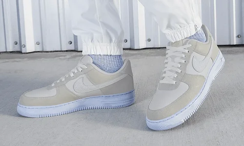 Nike Air Force 1 cùng concept full da lộn & hiệu ứng cracked!! | KICKSPLANET