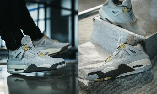 Xuất hiện những hình ảnh chi tiết về The Air Jordan 4 Craft SE “Photon Dust”!! | KICKSPLANET