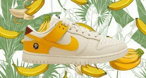 Nike Dunk Low phối màu “trái chuối" sắp ra mắt | KICKSPLANET
