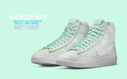 Nike Blazer Mid '77 phối màu "Minty Green" | KICKSPLANET