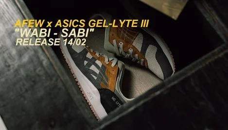 AFEW x ASICS GEL-LYTE III "vẻ đẹp của sự không hoàn hảo" | KICKSPLANET