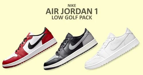 Air Jordan 1 Low phối màu “Chicago”, “Triple White”, and “Shadow” phiên bản GOLF sắp ra mắt | KICKSPLANET