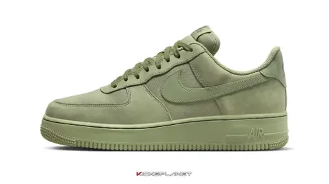 Nike Air Force 1 Low Premium "Oil Green" mở bán cuối năm nay | KICKSPLANET