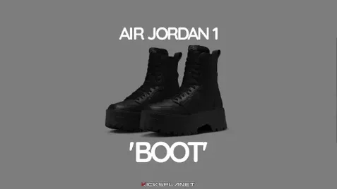 Nike sản xuất Air Jordan 1 BOOT | KICKSPLANET