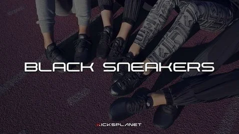 Điểm danh những mẫu giày Sneaker nam đen đẹp, phù hợp với mọi outfit | KICKSPLANET