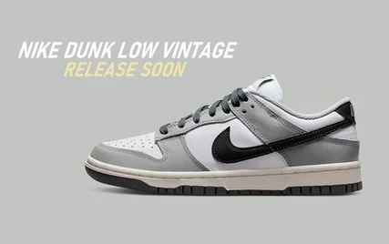 Xuất hiện hình ảnh Dunk Low Grey và bộ đế Vintage siêu đẹp | KICKSPLANET
