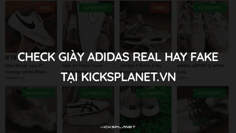 Trang web check giày adidas chính hãng | KICKSPLANET