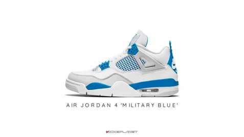 Bom tấn Air Jordan 4 "Military Blue" phát hành lại sau 12 năm | KICKSPLANET