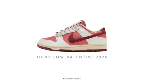 Xuất hiện hình ảnh Dunk low 'Valentine' 2024 | KICKSPLANET