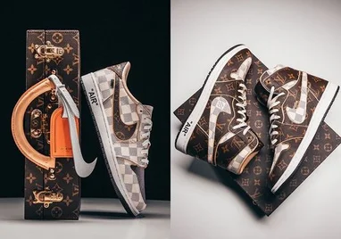 Air Jordan 1 Low/High x Louis Vuitton được chế tạo bởi The Shoe Surgeon | KICKSPLANET
