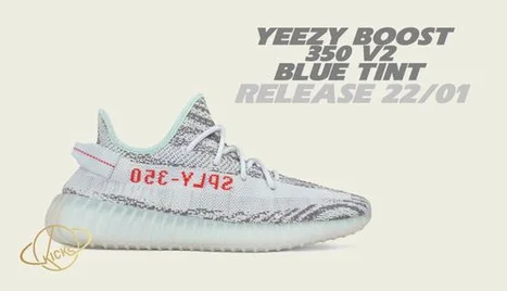 [Release] Adidas Yeezy Boost 350 v2 “Blue Tint” sắp mở bán | KICKSPLANET