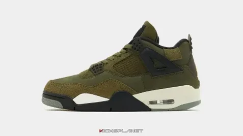 8/11 mở bán Air Jordan 4 Craft "Medium Olive" | KICKSPLANET