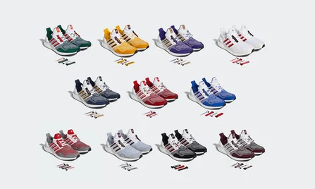 Những hìn ảnh chính thức về BST NCAA x adidas Ultra Boost 1.0 Pairs  | KICKSPLANET