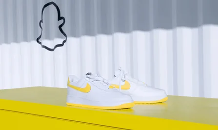 Một dự án collab thú vị mang tên Snapchat x Nike Air Force 1 mới!! | KICKSPLANET