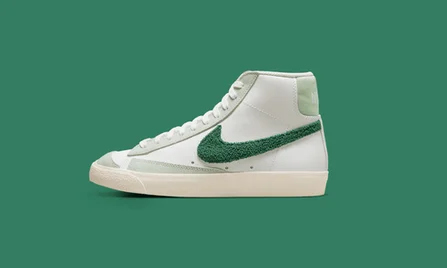 Dấu Swoosh "xù xì" xuất hiện trên Nike Blazer Mid 77 | KICKSPLANET