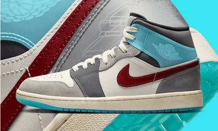 The Air Jordan 1 Mid phiên bản mới debut với cái tên "Exploration Unit" | KICKSPLANET