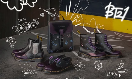 Dr. Martens x BTS' bt21: một bộ mặt hoàn toàn mới đến từ nhà Bốt hàng đầu thế giới?? | KICKSPLANET