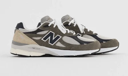 New Balance 990v3 trong 3 phối màu Olive, Navy & Grey mới nhất! | KICKSPLANET