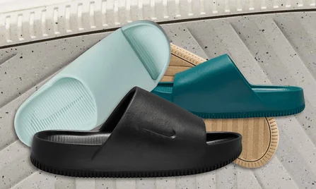 Nike Calm Slide "tái hiện" lại dáng dấp của Yeezy Slide một thời. | KICKSPLANET