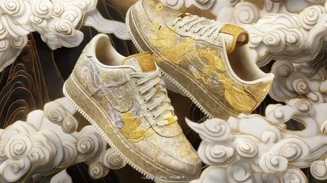 Air Force 1 'Year Of The Dragon' phiên bản Long Phụng sum vầy | KICKSPLANET