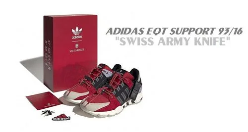 Adidas EQT Support 93 kết hợp cùng công ty sản xuất đồ thủ công hàng đầu thế giới Victorinox | KICKSPLANET