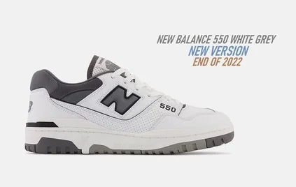 "Sự cân bằng" đơn giản mang tên 550 White Grey | KICKSPLANET
