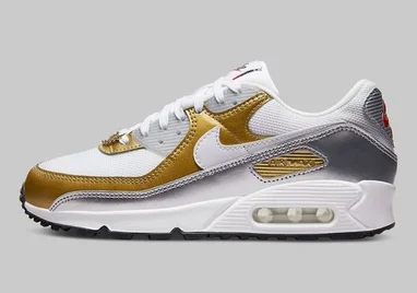 Nike quyết định đưa cả hai màu Gold và Silver lên Air Max 90 | KICKSPLANET