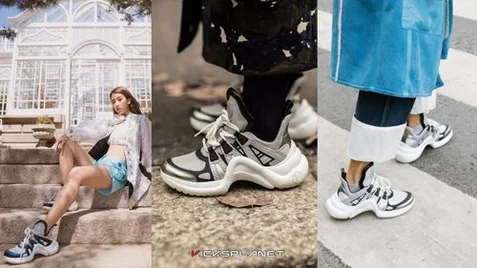 Mẫu giày Sneaker nữ đế cao siêu hot dành cho hội nấm lùn | KICKSPLANET