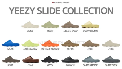 Điểm danh các phối màu Yeezy Slide | KICKSPLANET