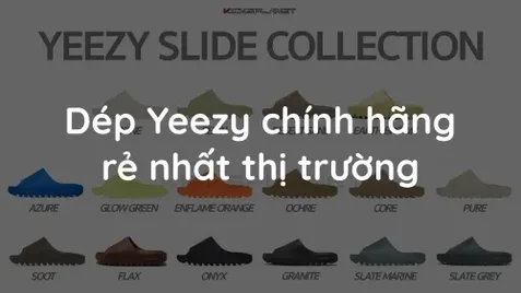 Dép Yeezy chính hãng giá rẻ nhất thị trường | KICKSPLANET