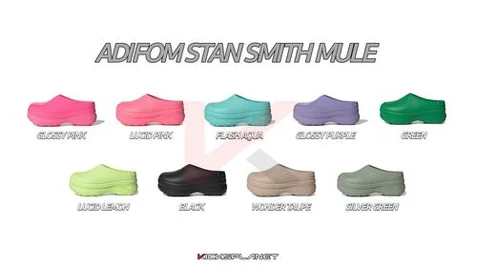 Tổng hợp các phối màu của Adifom Stan Smith Mule | KICKSPLANET