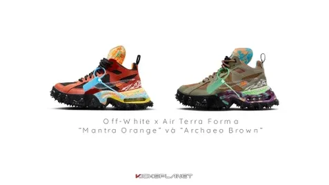Off-White x Nike Air Terra Forma trở lại với 2 phối màu mới | KICKSPLANET