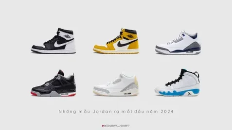 Những mẫu Jordan sẽ mở bán đầu năm 2024 | KICKSPLANET