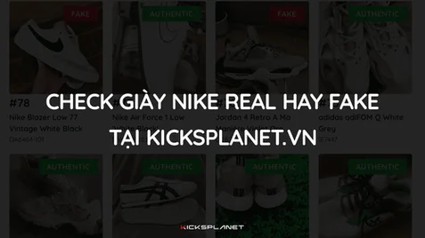 Trang web check giày nike chính hãng | KICKSPLANET
