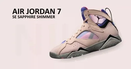 Siêu phẩm Nike Air Jordan 7 Sapphire sẽ được mở bán trong tháng 3 năm nay | KICKSPLANET